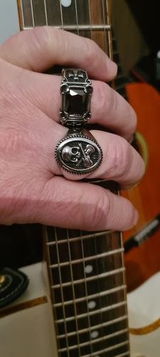 Customer photo review of CROSS GEM RING