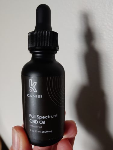 Customer photo review of Full Spectrum CBD Oil Tincture