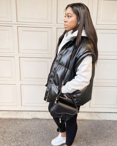 Customer photo review of Femni Milano Saddle Bag - Black