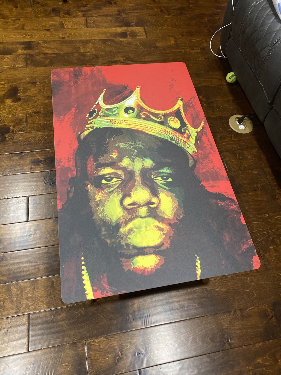 Customer photo review of Biggie Smalls Coffee Table