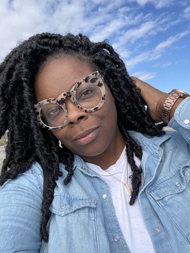 Customer photo review of Custom 3D Bar Necklace