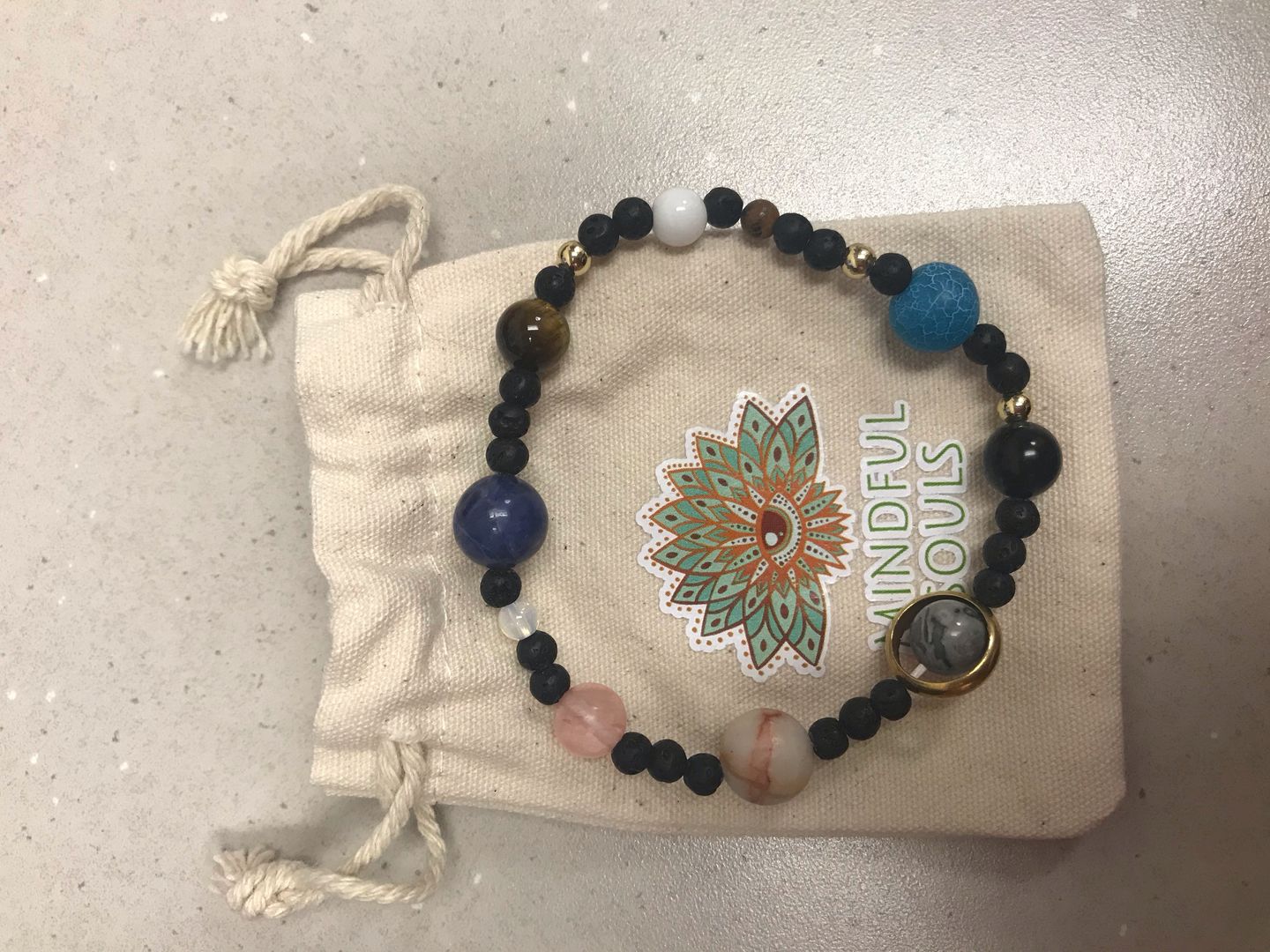 Customer photo review of 9 Planets Energy Bracelet