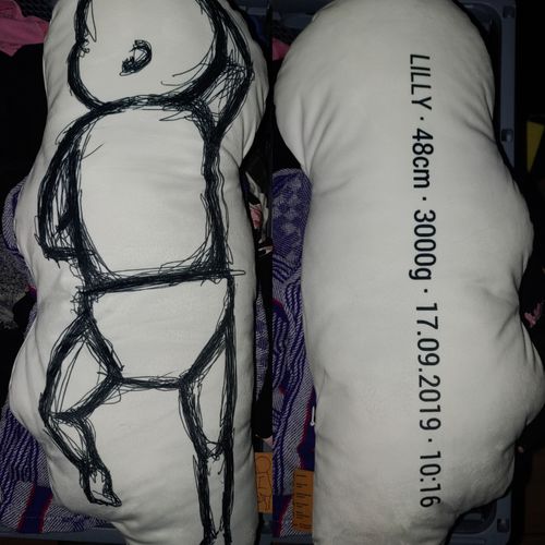 Customer photo review of BABYKISSEN SCRIBBLE TWO