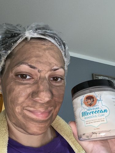Customer photo review of Moroccan Rhassoul Clay