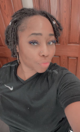 Customer photo review of [US Warehouse] Icy Grey Prescription Contact Lenses