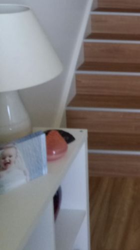 Customer photo review of 15 x 23 cm Free Standing Acrylic Photo Block