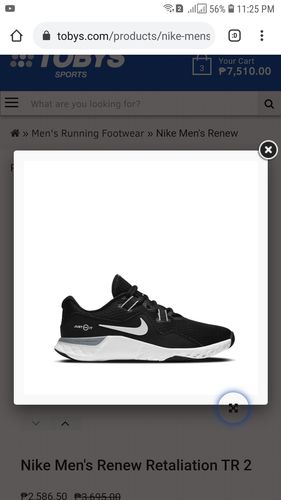 Customer photo review of Nike Men's Renew Retaliation TR 2