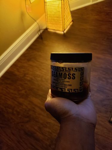Customer photo review of Elderberry and Soursop Infused Sea Moss Gel