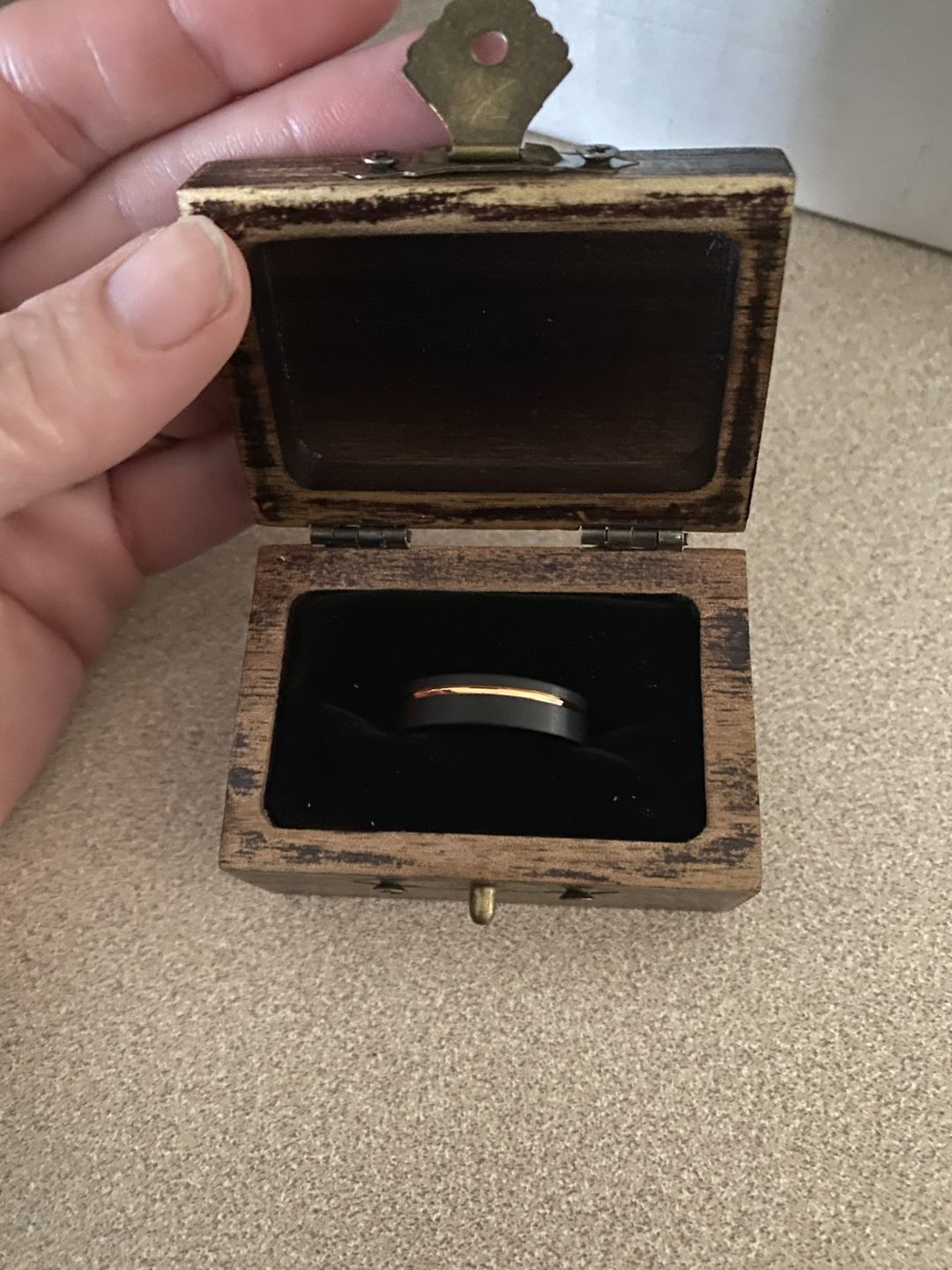 Customer photo review of Black Rose Gold