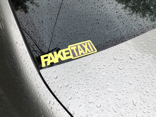 Customer photo review of FAKE TAXI
