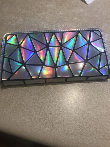 Customer photo review of Holumex Sura Wallet Holographic Edition