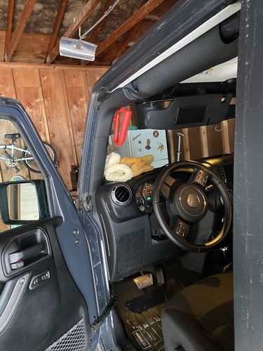Customer photo review of Steel Grab Handle for 07-20 Jeep Wrangler JK/ JKU