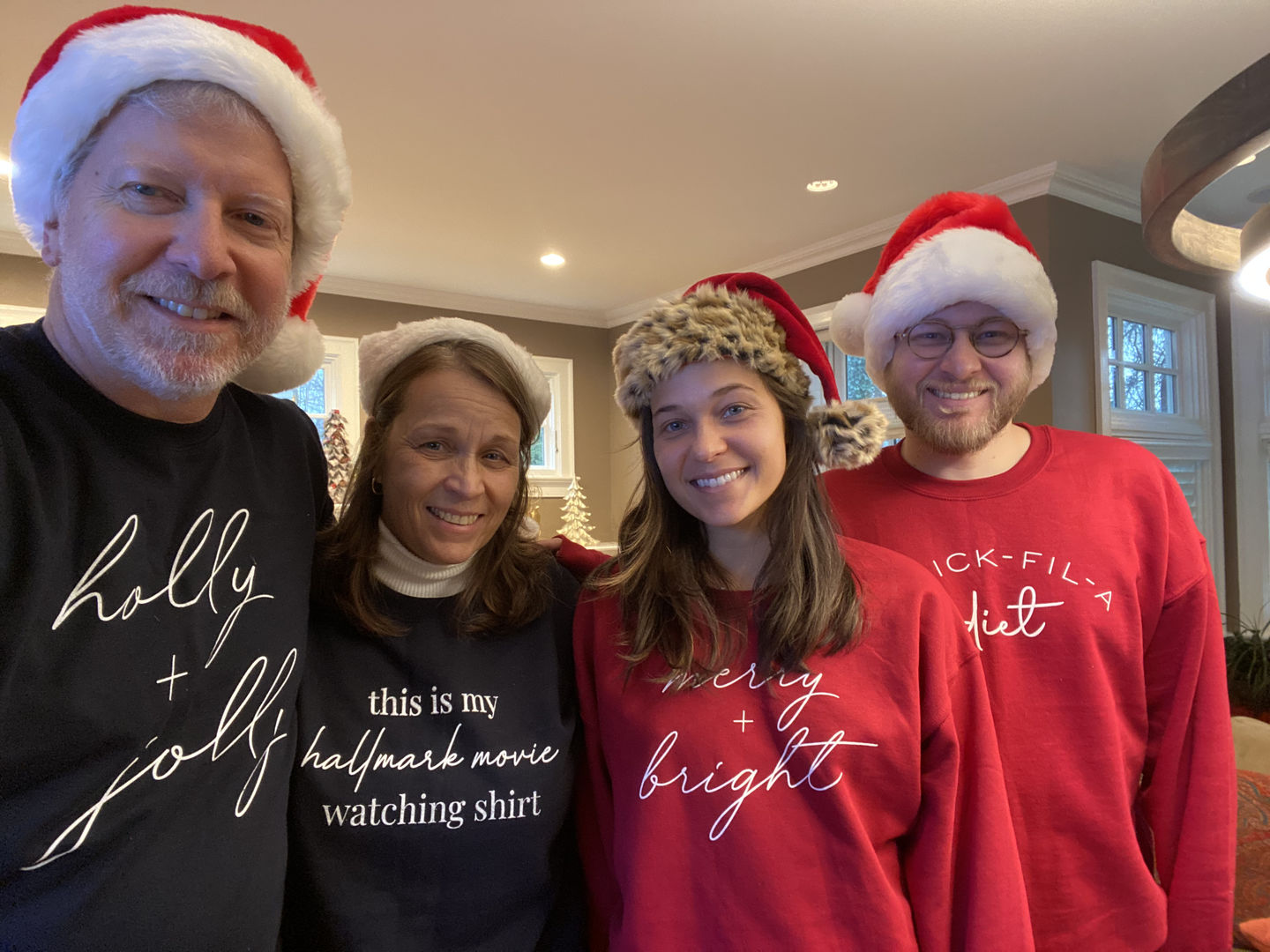Customer photo review of Merry And Bright White Script