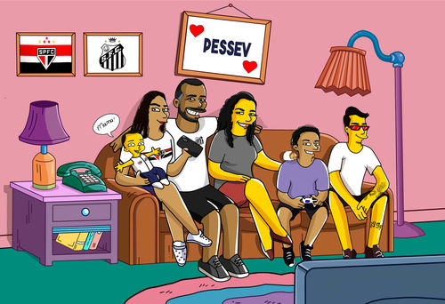 Customer photo review of RETRATO EM ARQUIVO DIGITAL FAMILIA AMARELA