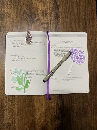 Customer photo review of Daily Kairos Prayer Journal