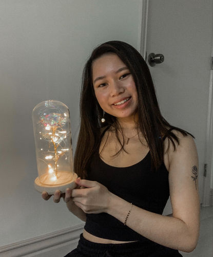 Customer photo review of Galaxy Rose