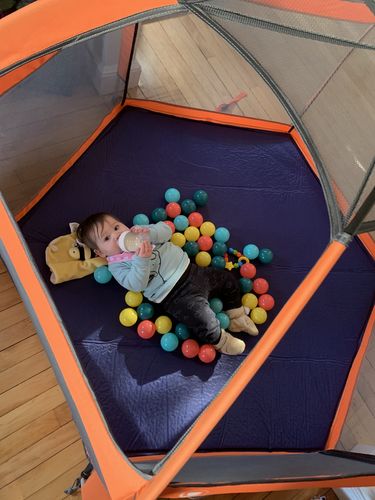 Customer photo review of Pop N' Go® Playpen
