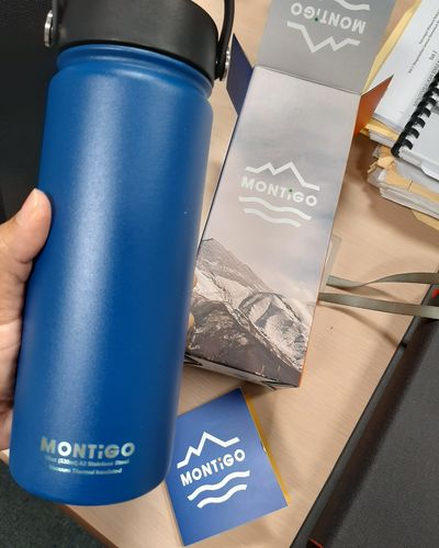 Customer photo review of (2-PACK) ACE bottle 530ml - Dark Blue/Lavender