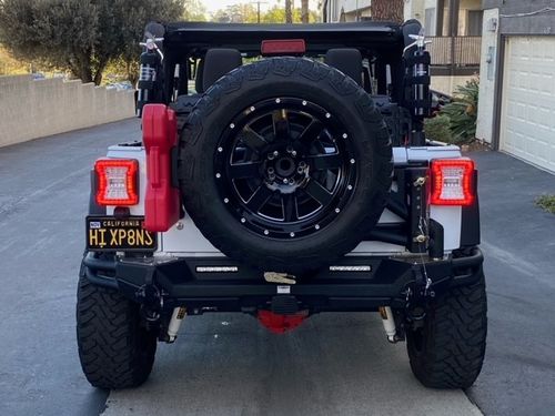 Customer photo review of JK to JL Conversion Tail Lights - Black for 07-18 JEEP WRANGLER JK/ JKU