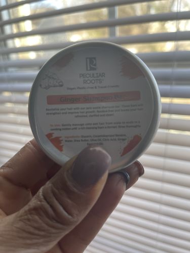 Customer photo review of Peculiar Locs Shampoo Bar (New)