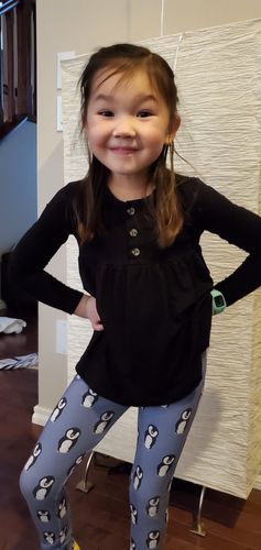 Customer photo review of Long Sleeve Peplum