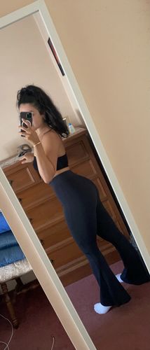 Customer photo review of Flared Pants (Petite)