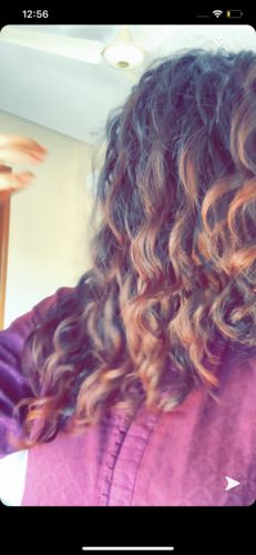 Customer photo review of Hair Growth & Anti-Frizz Oil