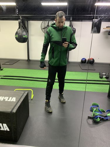 Customer photo review of Premium VIGILANTE Joggers