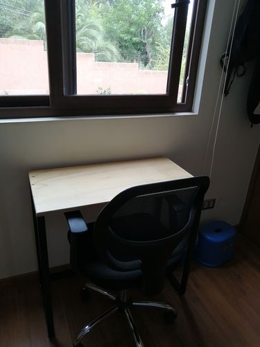 Customer photo review of Escritorio barato MIMA 80 x 40 Negro