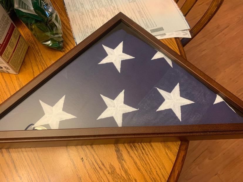 Customer photo review of US Army Veteran's Day Pin