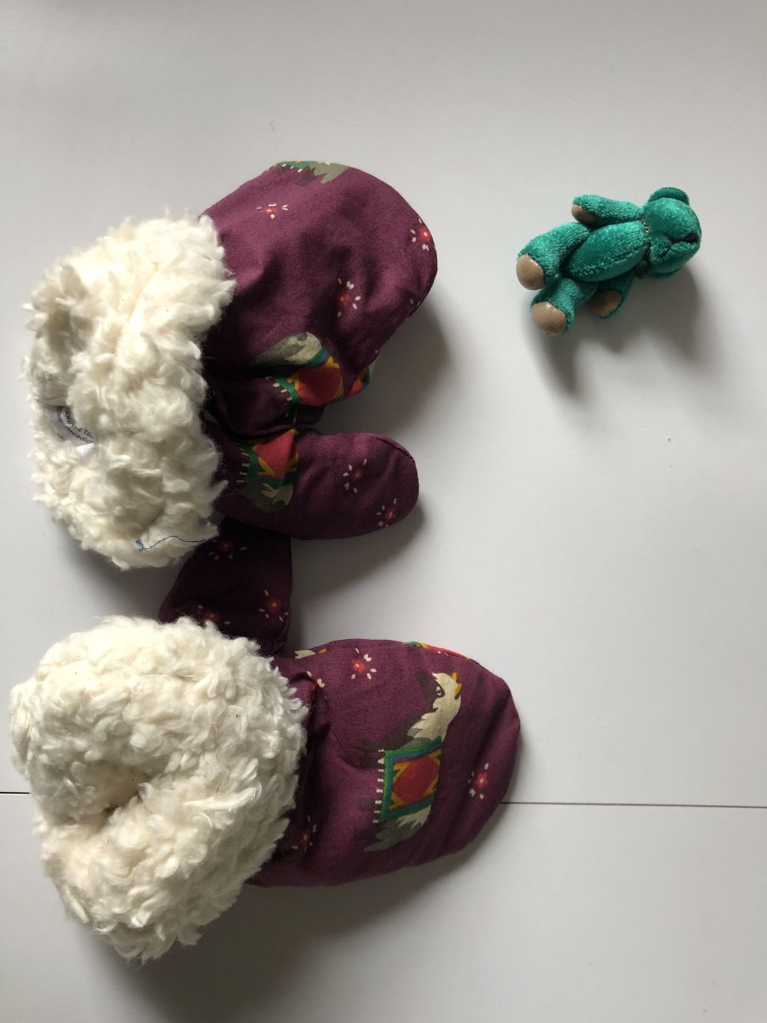 Customer photo review of Nordic Horses Sherpa Mitts