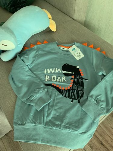 Customer photo review of Pull Dinosaure Enfant I Love My Mum