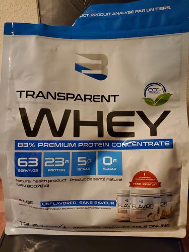 Customer photo review of Transparent Whey