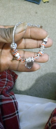 Customer photo review of I Love You Bracelet