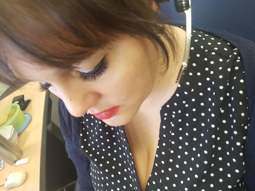 Customer photo review of Magic Lashes Daily Use Bundle