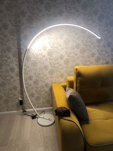 Arc Shaped Nordic Floor Lamp Zenq Designs Arc Shaped Nordic Floor Lamp Zenq Designs, Brightech Sparq Arc Shaped 15w Led Floor Lamp Silver