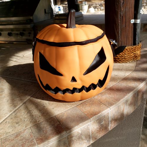 Customer photo review of PRE ORDER - Sleepy Hollow Pumpkin Bag