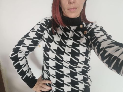 Customer photo review of Maglia Piede de poule