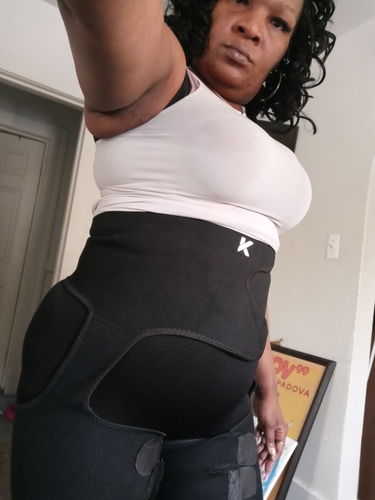 Customer photo review of Women's 4-in-1 Body Shaper
