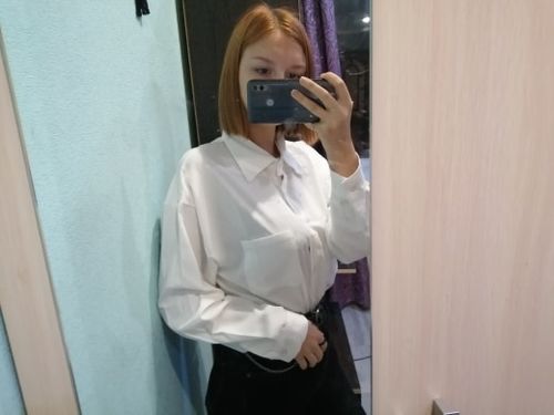 Customer photo review of Women Blouse Tops Elegant Workwear Female Tops blusas femme 2020 Spring