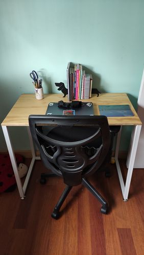 Customer photo review of Escritorio para computador MIMA 90 x 50 Blanco