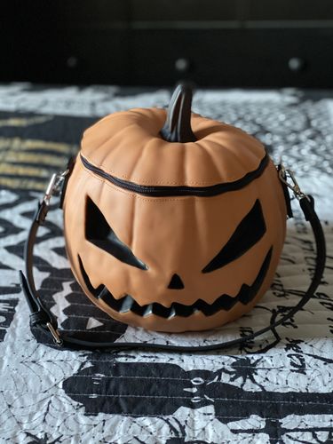 Customer photo review of PRE ORDER - Sleepy Hollow Pumpkin Bag
