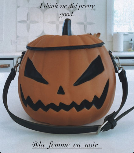 Customer photo review of PRE ORDER - Sleepy Hollow Pumpkin Bag