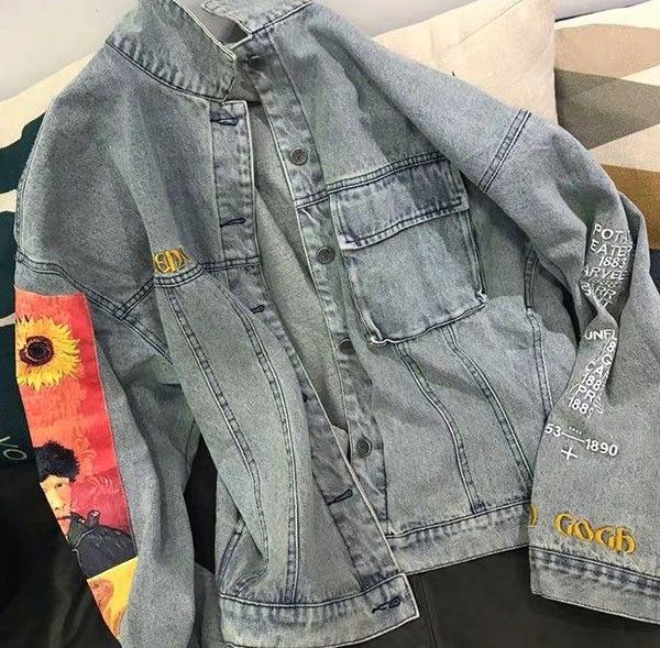 Customer photo review of Van Gogh Denim Jacket