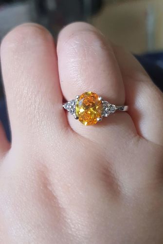 Customer photo review of 1.5ct Lucerne Engagement Ring
