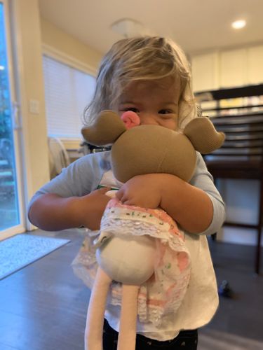 Customer photo review of Personalized Leya Doll Customized Baby Gift with Gift Bag - 5 Colors