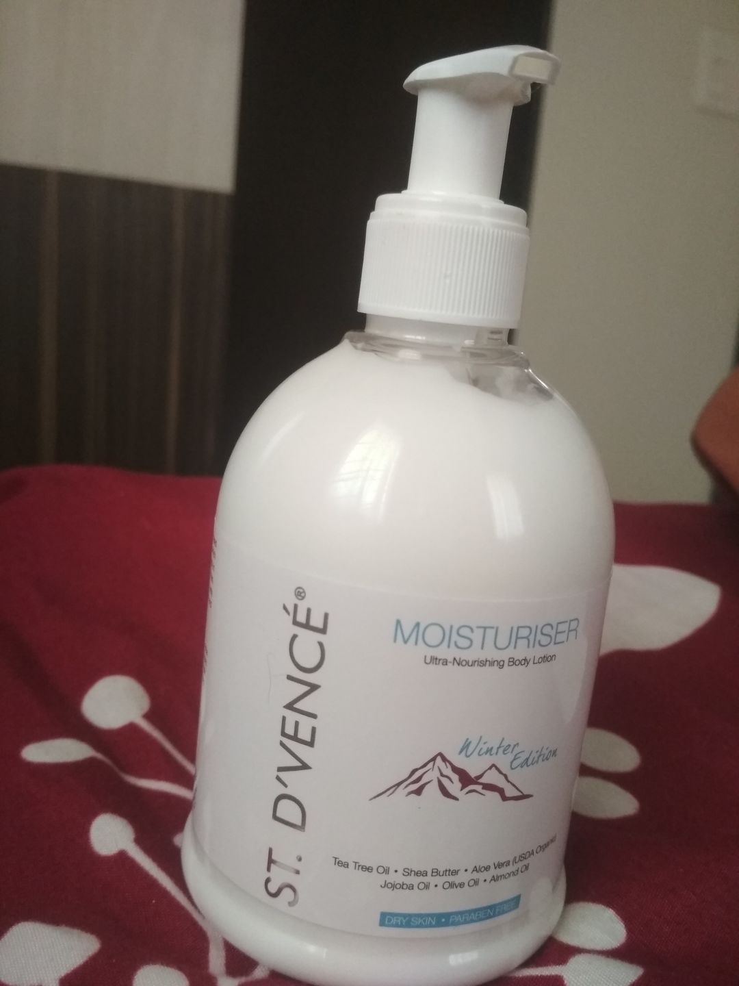 Customer photo review of Winter Body Lotion with Tea Tree & Shea Butter, 300 ml