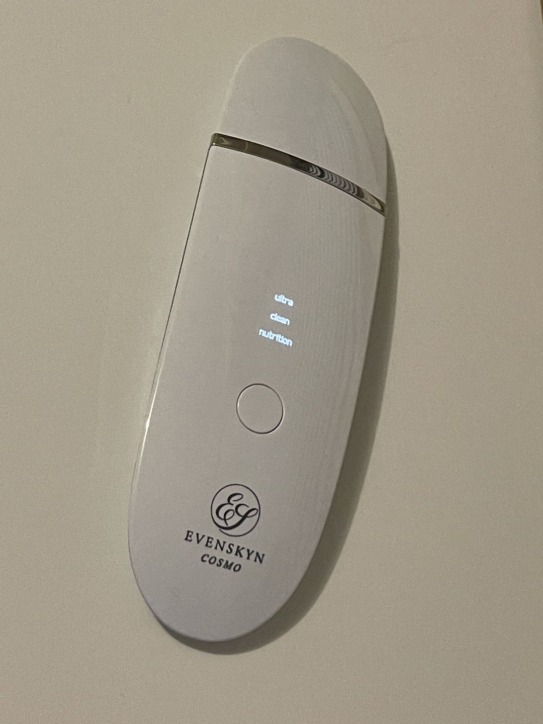 Customer photo review of EvenSkyn® Cosmo: Ultrasonic Facial Cleanser & Scrubber