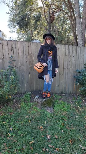 Customer photo review of PRE ORDER - Sleepy Hollow Pumpkin Bag