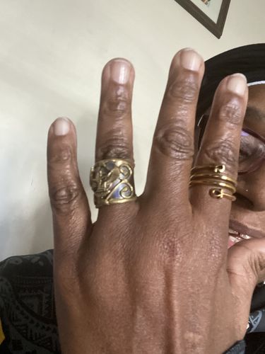 Customer photo review of ANKH Coil Ring